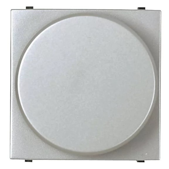Светорегулятор поворотный ABB ZENIT, 700 Вт, серебристый, N2260.9 PL, 2CLA226090N1301