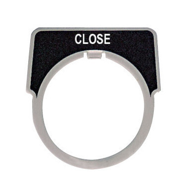 МАРКИР. ПЛАСТИНА CLOSE, 9001KN208