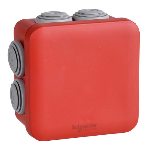 Коробка соединительная MUREVA 80x80x45 IP55 красная, ENN05164