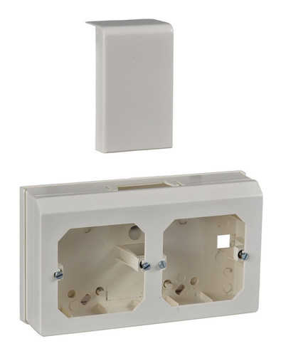 Коробка установочная двойная 60мм для миниканала, ETK20596