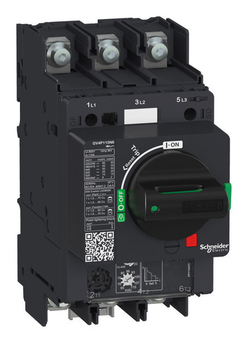 Выключатель автоматический GV4P комбинированный расцепитель 3.5A 50kA зажим под кольцевой наконечник, GV4P03N6
