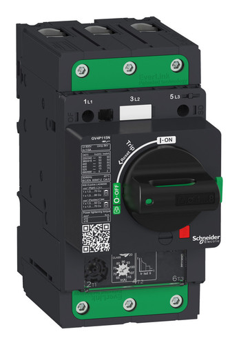 Выключатель автоматический GV4P комбинированный расцепитель 115A 50kA зажим EVERLINK, GV4P115N