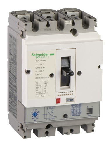 Силовой автомат Schneider Electric TeSys GV7, 36кА, 3P, 100А, GV7RE100