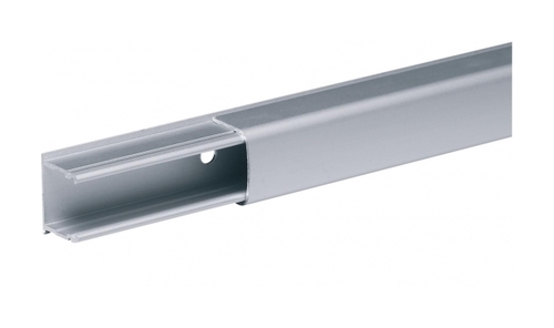 Миниканал OL MINI 18х20 алюминиевый белый 2.1м, ISM14370