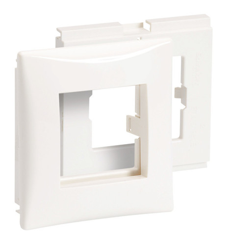 Суппорт с рамкой 1х45 в кабель канал Ultra, ISM15400