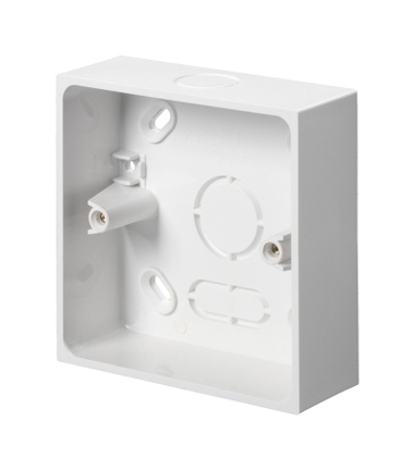 Коробка установочная для термостатов TC100/TC300, накладная, 10шт., KBU321W