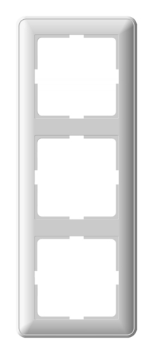 Рамка 3 поста Schneider Electric W59, белый, KD-3-18