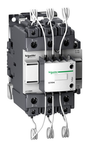 КОНТАКТОР ДЛЯ КОНДЕНСАТОРНЫХ БАТАРЕЙ 63кВАр 400В,50/60Гц, LC1DWK12V7