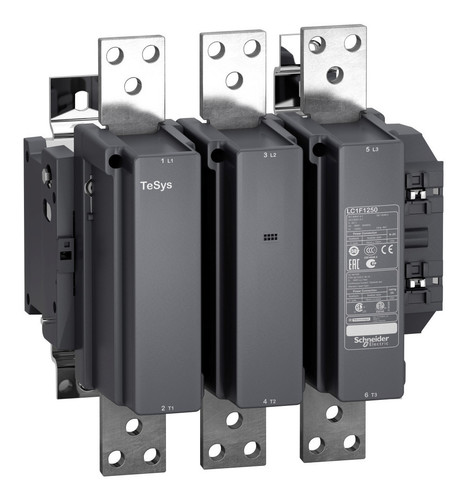 КОНТАКТОР F 3P, 1250 А, 220V AC 40-400Гц, LC1F1250M7