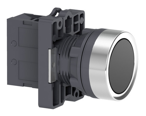 КНОПКАXA2,ПРУЖ.ВОЗВР.,ЧЕРНАЯ,1НO, XA2EA21