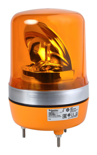 ЛАМПА МАЯЧОК ВРАЩ ОРАНЖ 24В AC/DC 106ММ, XVR10B05