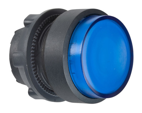ГОЛОВКА КНОПКИ, СИНЯЯ, С ПОДСВЕТКОЙ, ZB5AW163