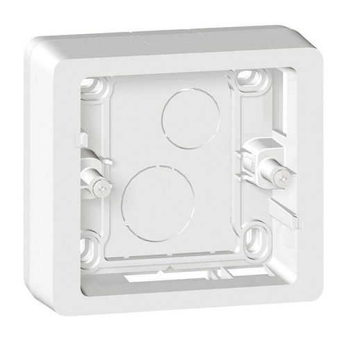 Коробка 1-ная накладная, бел., 080241