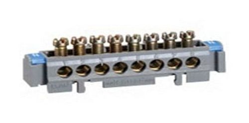 Клеммная колодка - на изолирующих основаниях - 1 x 6-25 мм² - 16 x 1,5-16 мм² - длина 141 мм, 004825