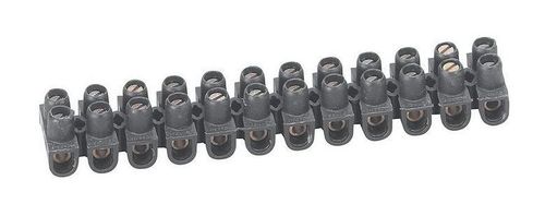 Клеммный блок Nylbloc - сечение 2,5 мм² - чёрный, 034211