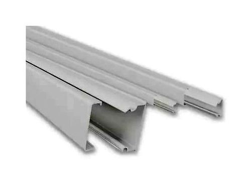 Мини-канал Metra - 40x16 - 2 метра - с крышкой - без перегородки - белый, 638194