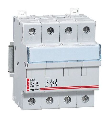 Держатель плавких вставок 3П+Н, 005848