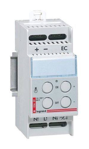 Дистанционно управляемый светорегулятор - для ламп накаливания - 60-600 Вт - 2 модуля, 003659
