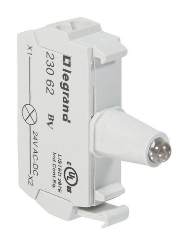 Блок подсветки для индикаторных кнопок и диффузоров - Osmoz - для комплектации - с пруж. клеммами -, 023062