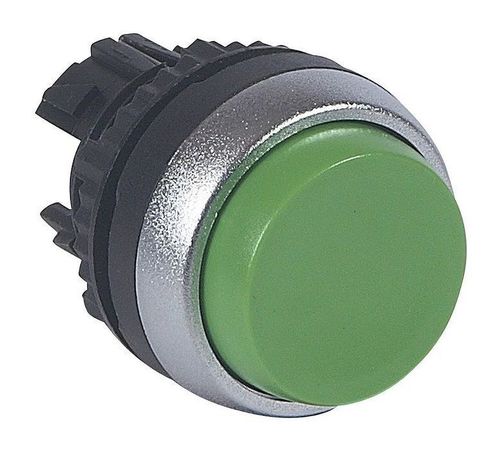 Головка нажал - вкл., нажал - откл. ∅ 22,3 - Osmoz - для компл. - с выст. толкателем - без подсв, 023852