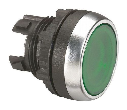 Головка с пружинным возвратом ∅ 22,3 - Osmoz - для комплектации - с подсветкой - с потайным толкател, 024002