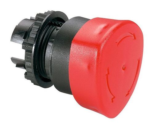 Кнопка с грибовидным толкателем ∅ 40 - Osmoz - возврат-поворот - экстр. откл. - без подсв. - IP 66 -, 023882