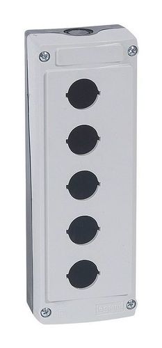 Корпус для сборки - Osmoz - 5 отверстий - серый, 024205