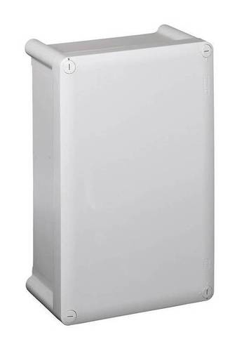 Коробка промышленная пластиковая - IP55 - IK07 - RAL 7035 - 310x240x124 мм - сплошная крышка, 035980