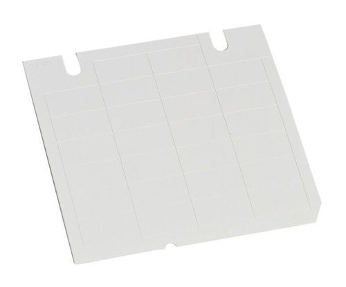 Заготовка этикеток Logicab 2 - для проводов - для держателя Memocab 4x12 мм, 038710