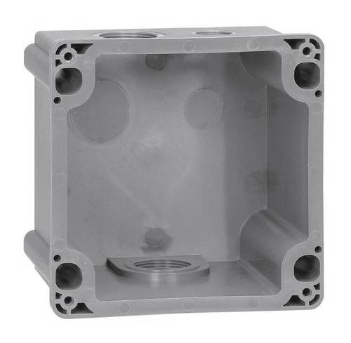 Коробка с одним ответстием под сальник Hypra Prisinter - IP 44//55 - 2К+З//3К+З//3К+Н+З - 63 А - пластик, 053749