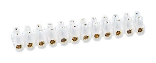 Клеммный блок Nylbloc - сечение 16 мм² - белый, 034227