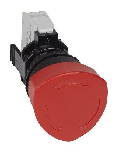 Кнопка с грибовидным толкателем 40 - кнопка с возвратом-поворотом - для аварийного отключения, Н.З., 023720