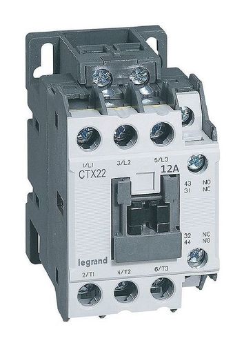 Контактор Legrand CTX³ 3P 12А 690//24В DC 7.5кВт, 416091