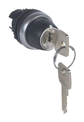 Переключатель с ключом № 455 - Osmoz - для комплектации - без подсветки - IP 66 - 2 положения с возв, 023952