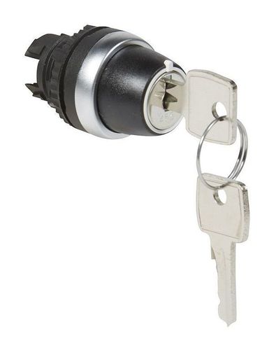 Переключатель с ключом № 455 - Osmoz - для комплектации - без подсветки - IP 66 - 2 положения с фикс, 023955