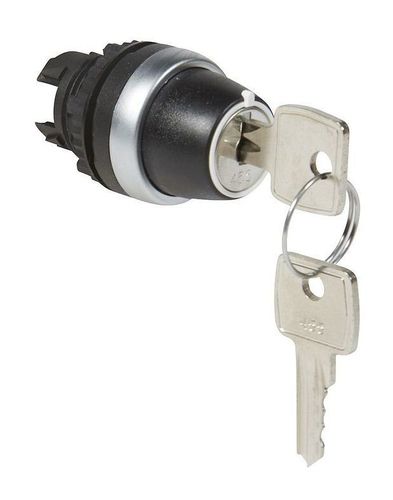 Переключатель с ключом № 455 - Osmoz - для комплектации - без подсветки - IP 66 - 3 положения с фикс, 023960