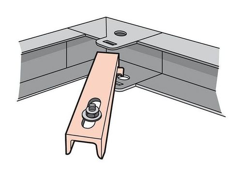 Набор из 4 фиксаторов цоколя к полу - для шкафов Altis, 034549