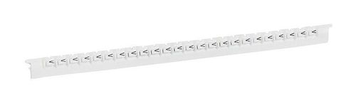 Маркер Memocab - ширина 2,3 мм - чёрная маркировка на белом фоне - заглавная буква V, 037847