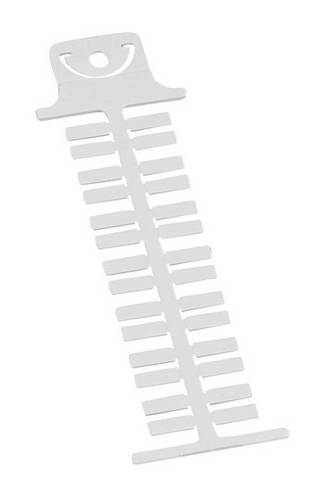 Маркировочный лист Memocab - для Logicab 2 - 4 символов макс. - белый, 038503