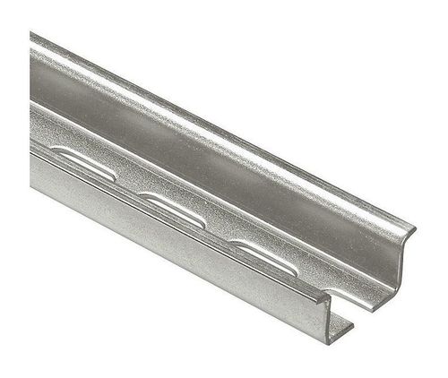 Нарезаемая рейка с продолговатыми отверстиями глубиной 15 мм - длина 2 м, 047723