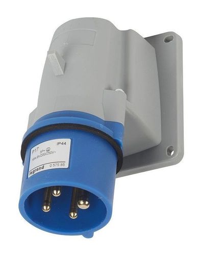 Вилка накладная - P17 Tempra Pro - IP 44 - 200//250 В~ - 16 A - 3К+З, 57585