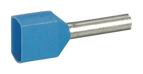 Наконечник Starflix - двойной - россыпью - сечением 2х0,75 мм² - синий, 037687