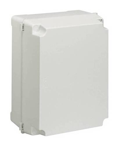 Промышленная пластиковая коробка - IP55 - IK08 - RAL 7035 - 310x240x160 мм - 4 замка, 092284