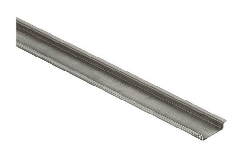 Рейка EN 60715 симметричная нарезаемая оцинкованная глубиной 7,5 мм - длина 2 м, 037404