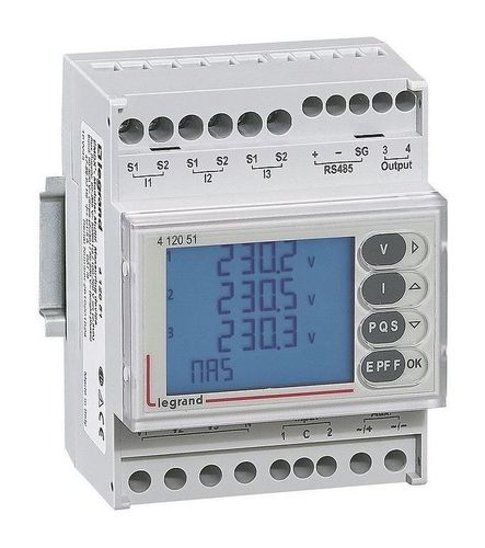 Мультиметр Модульный c передачей данный через RS-485, 412051