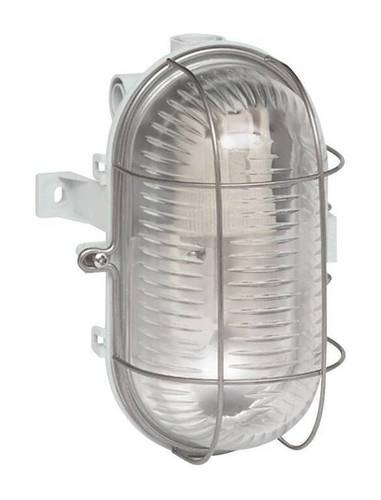 Светильник овал. серая поверх. IP44 E27, 060415