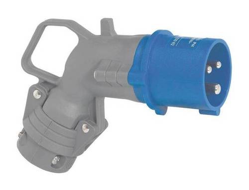 Угловая вилка Hypra - IP 44 - 2К+З - 16 А - пластик, 052062