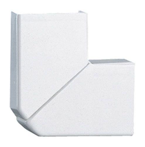 Угол плоский переменный - для мини-плинтуса DLPlus 40x16 - белый, 033328