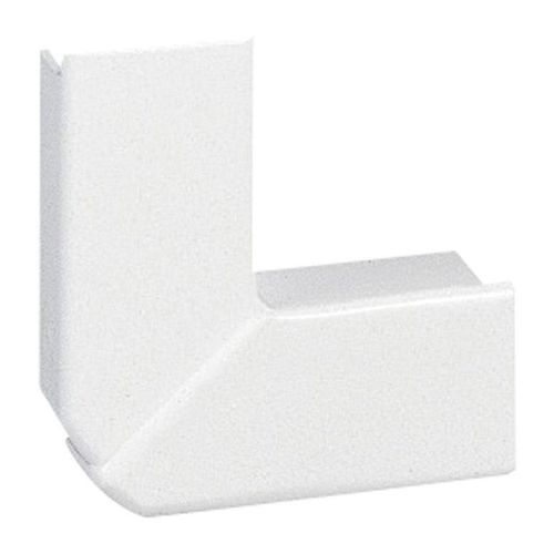 Угол плоский переменный - для мини-плинтусов DLPlus 60x16//20 - белый, 030293