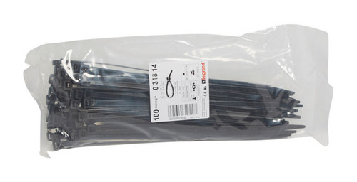 Colring хомут чёрный 7,6X550, 031815